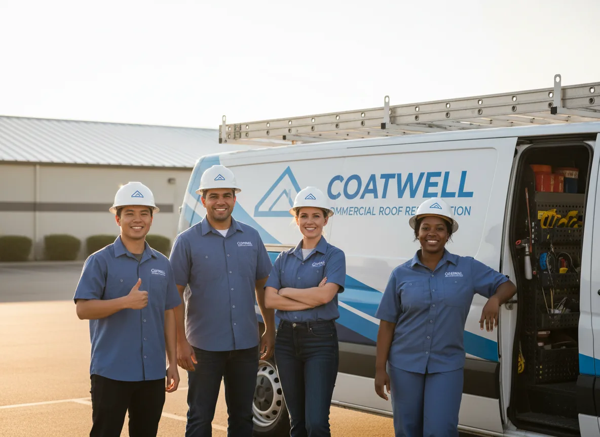 Commercial roof coating company in Pattonville, TX